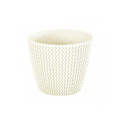 PROSPERPLAST PR DSP130-CY728 Saksija Splofy 13x11cm Krem