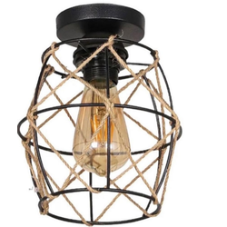 MV LUX PLAFONJERA OLIVER 5001 1211 64 BLK 1*E27
