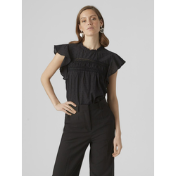 VERO MODA Bluza TRINE, črna