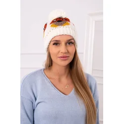 Womens cap Sowa K340 ecru