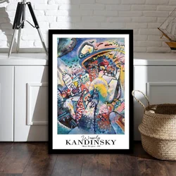 4262SYHKANDINSKY-013 Višenamenska Dekorativna Slika u Ram