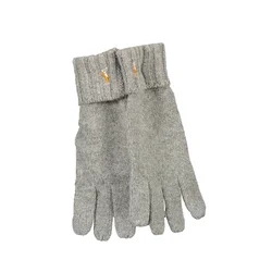 RALPH LAUREN MEN'S GRAY GLOVES