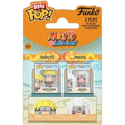 Komplet 2 vinilnih figuric Funko Bitty Pop! - Naruto Uzumaki in Jiraiya