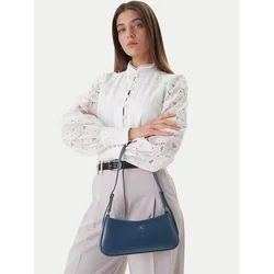 Calvin Klein Ročna torba Ck Small Shoulder Bag LV04F3170G Mornarsko modra