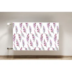 tulup.si Pokrov radiatorja Roza perje 100x60 cm