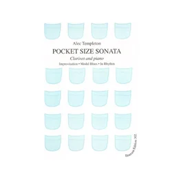 TEMPLETON A:POCKET SIZE SONATA NO.1 CLARINET & PIANO