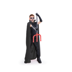 Črn plašč 80 cm