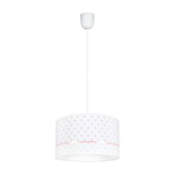 Dečiji luster PIKKI 1xE27/60W/230V roze
