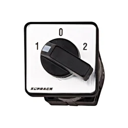 SCHRACK Greb. sklopka MINI/1p/10A/1-0-2/AC21/mont.na vrata fi22mm