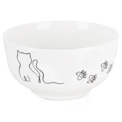 shumee Porcelanasta skleda CAT 13 cm, 550 ml