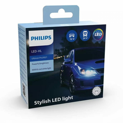 Philips LED H3 Ultinon Essential 6000K 2 kosa