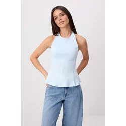 Trendyol Top svetlo modra