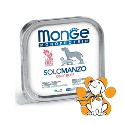 Monge Monoprotein Only Beef 150g, Čista govedina kao pašteta za pse