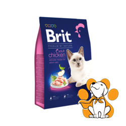 Brit Premium by Nature with Chicken 300g, Ukusna Piletna za Odrasle Mačke