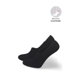 Milena Ladies Microstop Bamboo Socks Black