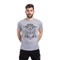 011Shop Muška majica kratkih rukava Perun, Svetlosiva