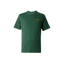 Nike Sportswear Majica Club gorčica/temno zelena
