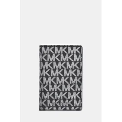 Etui za kartice Michael Kors črna barva, 39F5LHDD1L