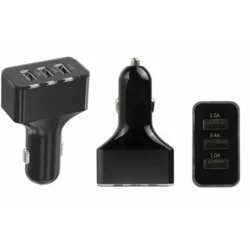 Adapter za auto-upaljač sa 3 USB priključka 12/24V 18W Car Commerce