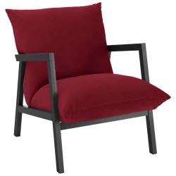 FOTELJA 63/76/80 cm , crvena