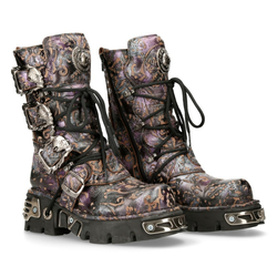 Usnjen škorenj unisex - NEW ROCK - M.391-S5