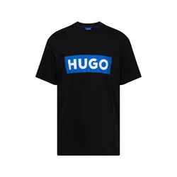 HUGO Majica Nico, črna
