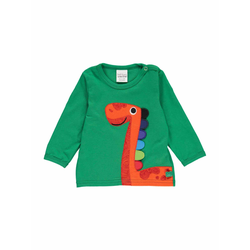 Fred's World by Green Cotton Tangle Rib l/s T Baby, Camicetta Bambine, Sonic Purple