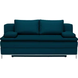Novel BOXSPRING ZOFA, barve petroleja tekstil
