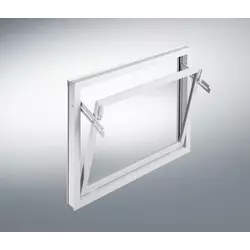 Mealon prozor s nagibnim otvorom 100x60 cm, bijeli