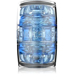 Fleshlight Quickshot Turbo - potovalni masturbator (modri)