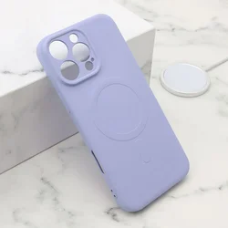 Maska VELVET TOUCH MagSafe za iPhone 16 Pro Max/ ljubičasta
