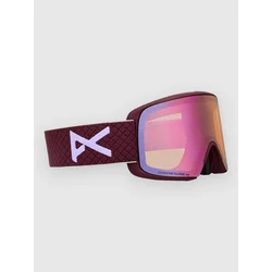 Anon M6S Deep Cherry Goggle prcv cldy pink