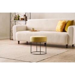 Taburet RELO, premer 40 cm, rumene barve