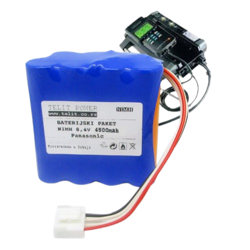 TELIT POWER Baterija Panasonic, NiMH, 8.4V, 4500mAh, Za TESTO 350-S i TESTO 350-XL