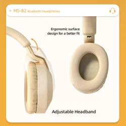 Bluetooth slušalice MS-B2 sa mikrofonom crne
