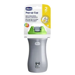 Chicco čaša sa mekanim piskom 350ml,24m+,zelena