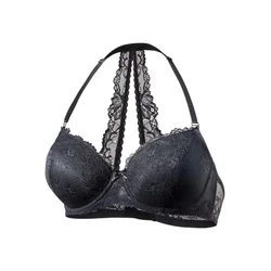 LASCANA Nedrček Padded, črna