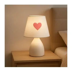 ONLI - Dečija lampica TITTA 1xE14/6W/230V 20 cm bela