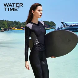 Watertime Ženski dvodelni kupaći kostim, Tamnosivi