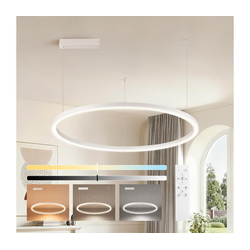 Brilagi - LED prigušiva luster na sajli PORTOFINO LED/60W/230V pr. 80 cm bela +DO