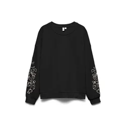 VERO MODA Majica VMLada kremna / črna