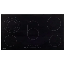 Keramička ploča za kuhanje s 5 plamenika 77 cm 8500 W