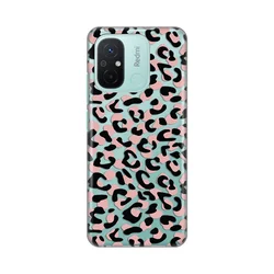 Silikonska maska za Xiaomi Redmi 12C Animal Print Skin providna