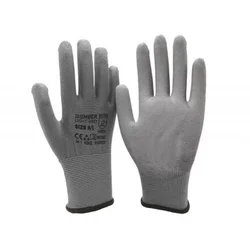 Bomber rukavice light grey 8 ( 074897 )