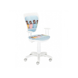 NOWY STYL MINISTYLE WHITE TS22W GTP28W CATS IN POTS Stolica za decu, Šarena