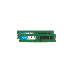 Crucial 32GB Kit ( 2x16GB) DDR4-2666 UDIMM PC4-21300 CL19, 1.2V