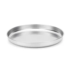 Pekač za pizzo 28cm/okrogel/inox