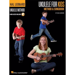 HAL LEONARD UKULELE FOR KIDS METHOD & SONGBOOK +AUDIO ACCESS