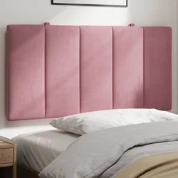 Jastuk za uzglavlje Hanko ružičasti 100 cm baršunasti