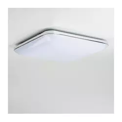 LED prigušiva stropna svetiljka LED/42W/230V bela + daljinski upravljač